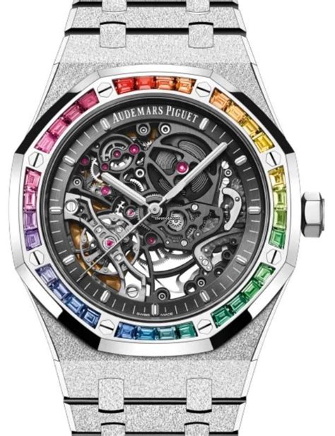 audemars piguet rainbow skeleton.